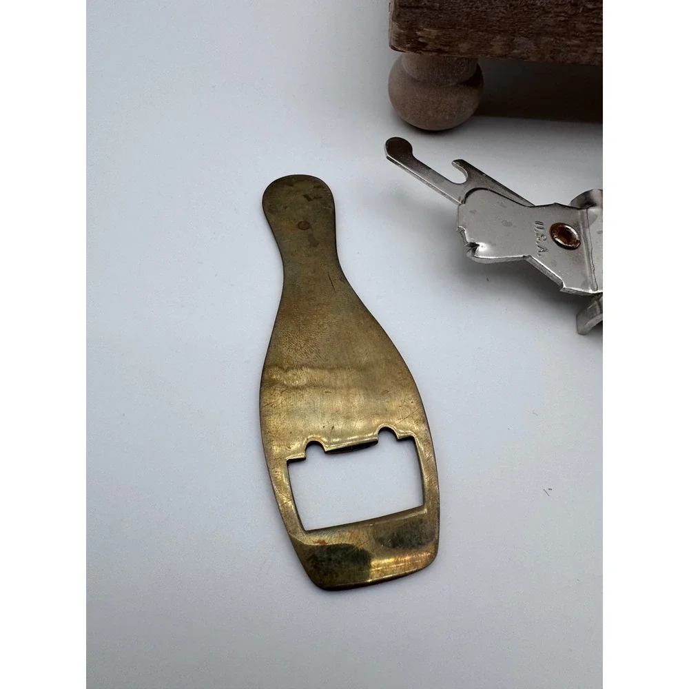 Vintage Bottle Opener Lot Coors Coca-Cola Vaughan Multi-Tool Corkscrew Brass 6pc